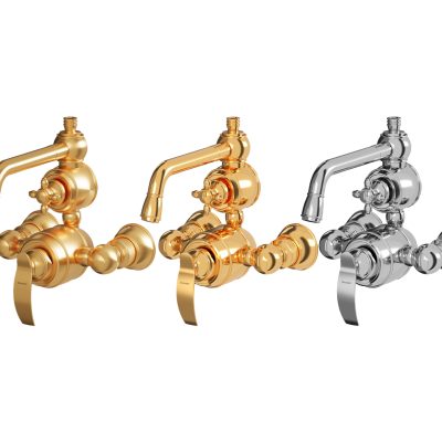 شیر حمام شودر مدل گلوریس