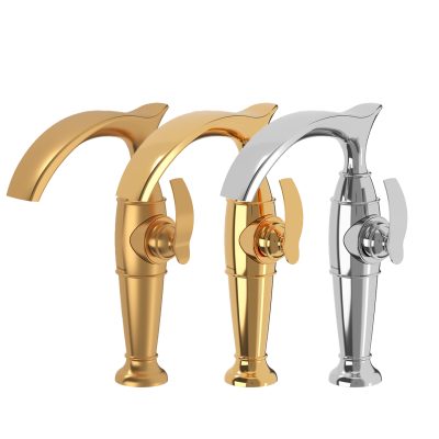 شیر روشویی پایه بلند شودر مدل گلوریس