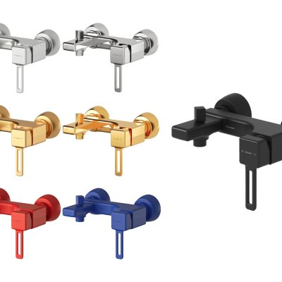 شیر حمام شودر مدل میشل