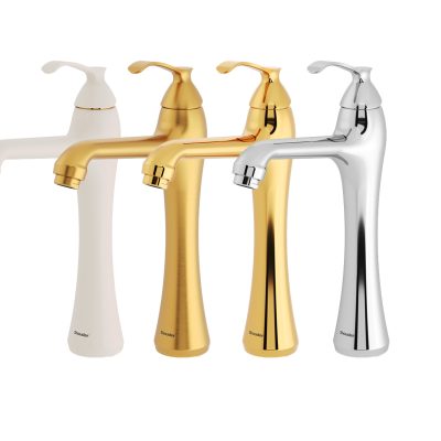 شیر روشویی پایه بلند شودر مدل کلاسیک