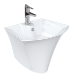 روشویی دیواری چینی کرد مدل آرین / Arian