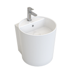 روشویی دیواری چینی کرد مدل آوینا / Avina