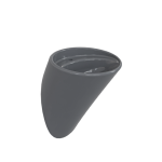 روشویی دیواری چینی کرد مدل فلوریا / Floria